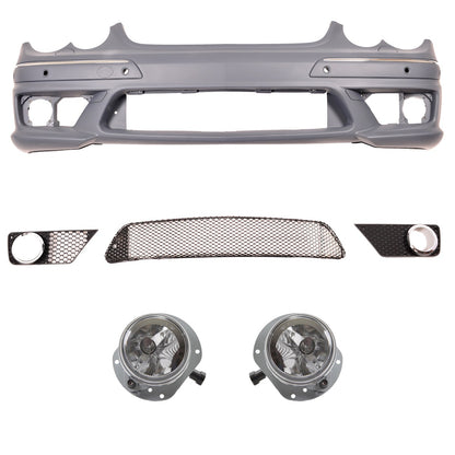 Frontstoßstange mit PDC SRA Nebelscheinwerfer passend für Mercedes CLK W209 2002-2009