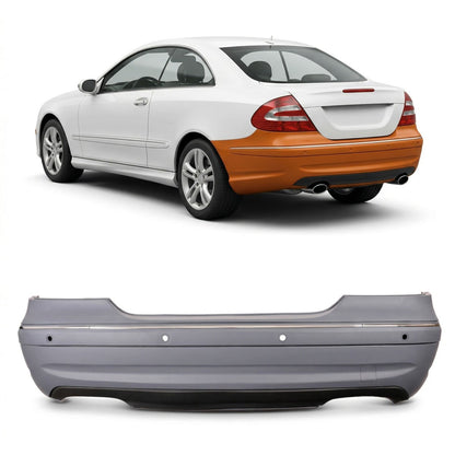 Heckstoßstange mit PDC passend für Mercedes CLK W209 Coupé Cabrio 2003-2009