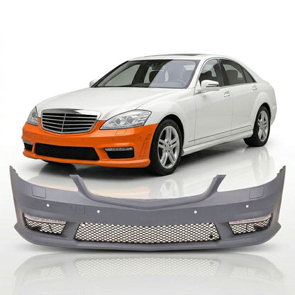 Frontstoßstange mit PDC SRA LED Tagfahrlicht passend für Mercedes S-Klasse W221 2006-2013