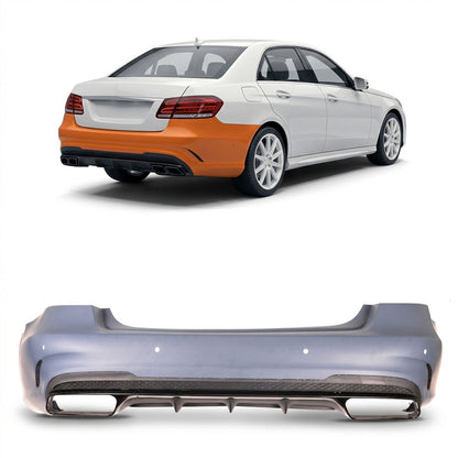 Heckstoßstange mit PDC passend für Mercedes E-Klasse W212 Limousine 2013-2016