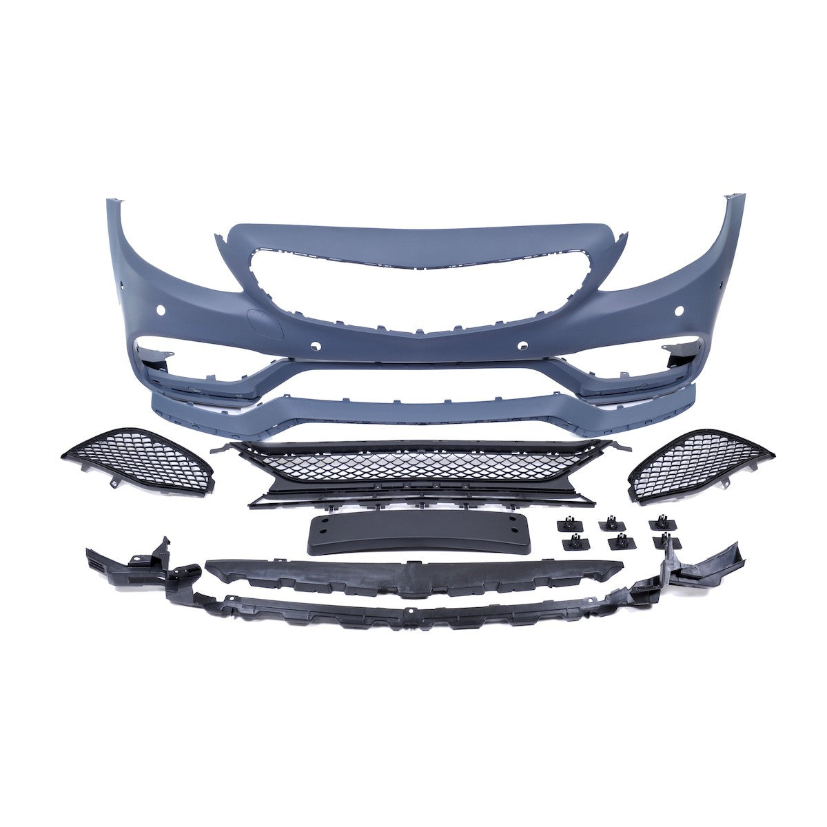 Frontstoßstange PDC Grill passend für Mercedes C-Klasse W205 S205 C205 2015-2018