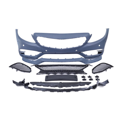 Frontstoßstange PDC Grill passend für Mercedes C-Klasse W205 S205 C205 2015-2018