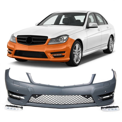 Frontstoßstange passend für Mercedes C-Klasse W204 Limousine 2007-2015