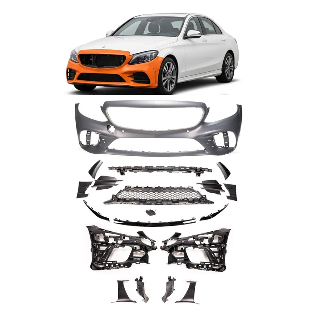 Frontstoßstange passend für Mercedes C-Klasse W205 2013-2021