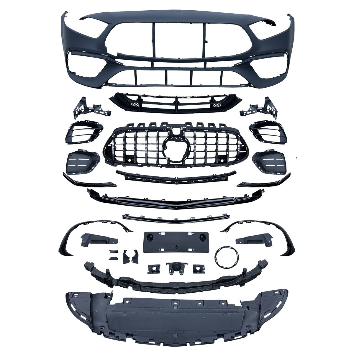 Frontstoßstange mit Grill PDC passend für Mercedes A-Klasse W177 2018-2023