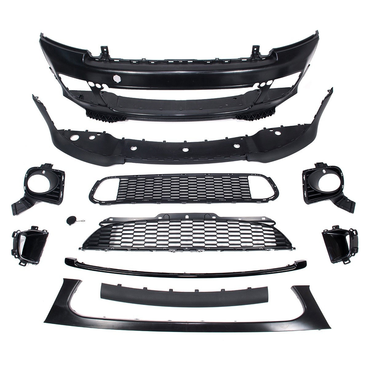 Frontstoßstange mit Grill passend für MINI Hatchback R56 2006-2013 Cooper S