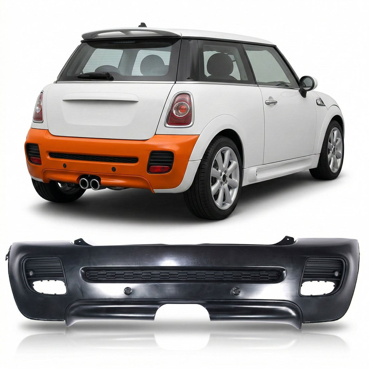Heckstoßstange mit PDC passend für MINI Hatchback R56 2006-2013 Cooper S