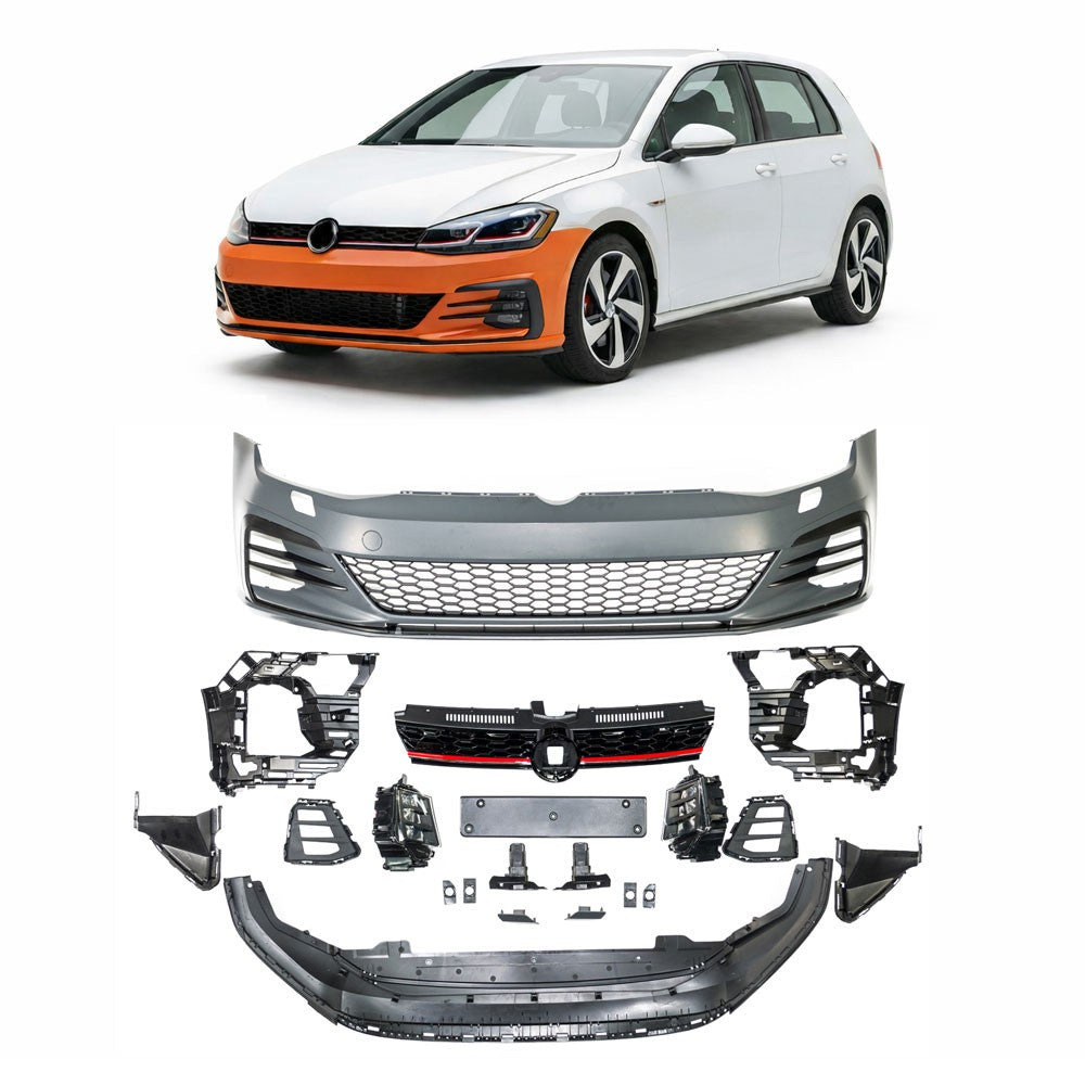 Frontstoßstange mit DRL passend für VW Golf 7.5 Facelift 2017-2021