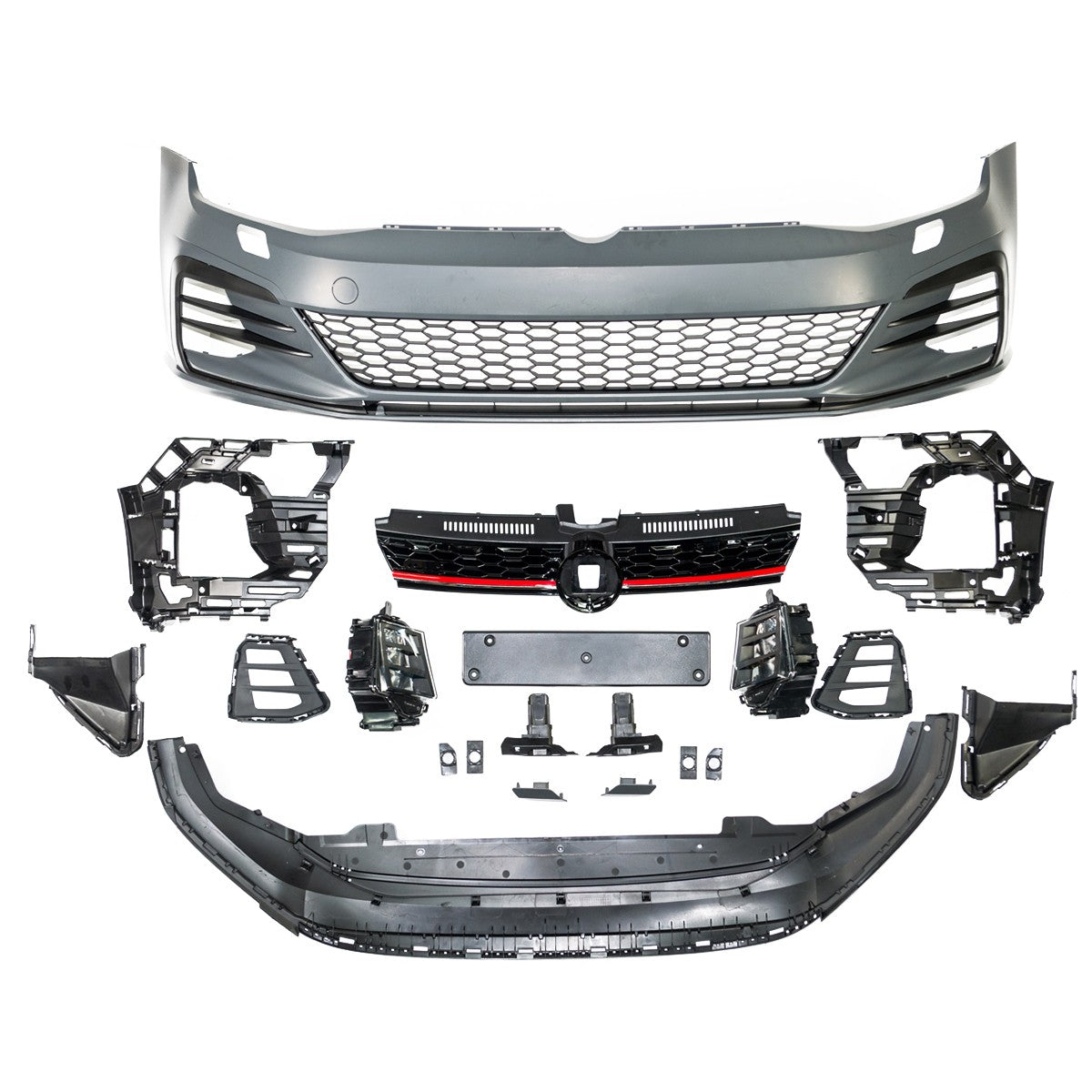 Frontstoßstange mit DRL passend für VW Golf 7.5 Facelift 2017-2021