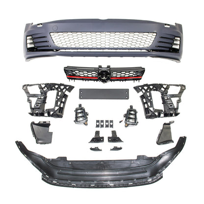 Frontstoßstange mit SRA LED Tagfahrlicht passend für VW Golf 7 2012-2017