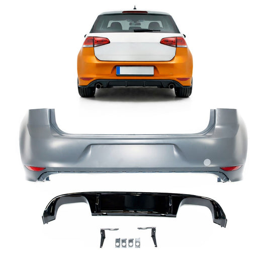 Heckstoßstange passend für VW Golf 7 2012-2017