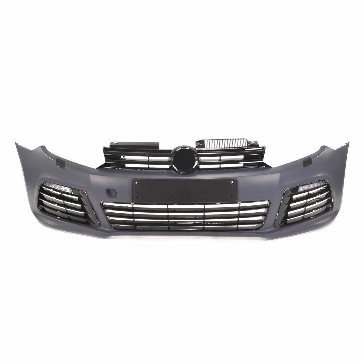 Frontstoßstange mit SRA & LED Tagfahrlicht passend für VW Golf 6 2008-2014
