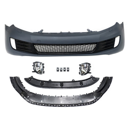 Frontstoßstange mit SRA & Nebelscheinwerfern passend für VW Golf 6 2008-2013