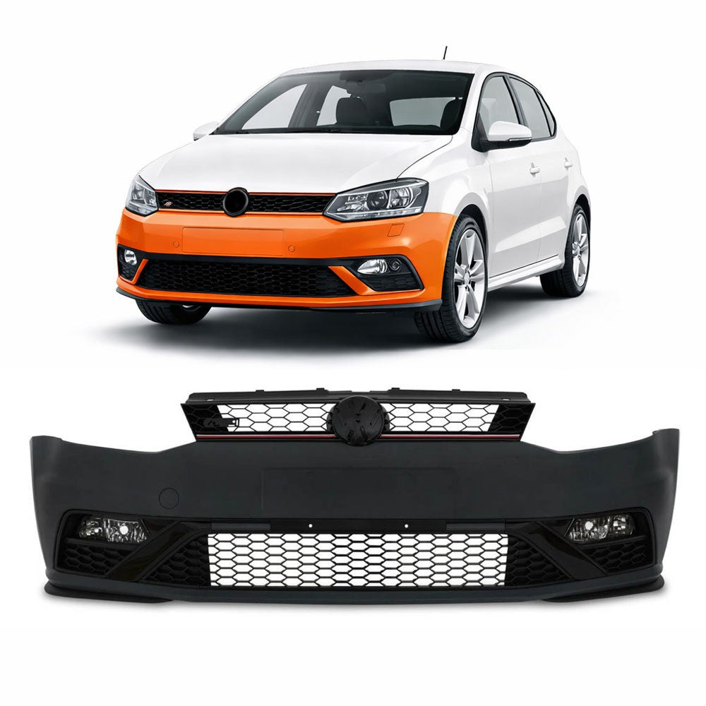 Frontstoßstange mit SRA passend für VW Polo V 6R 6C 2009-2017