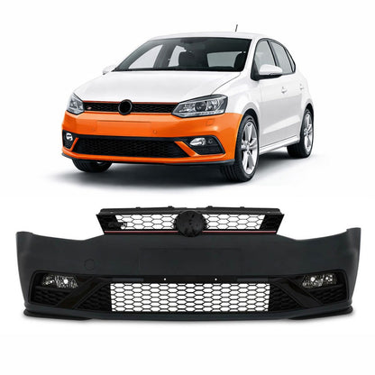 Frontstoßstange mit SRA passend für VW Polo V 6R 6C 2009-2017