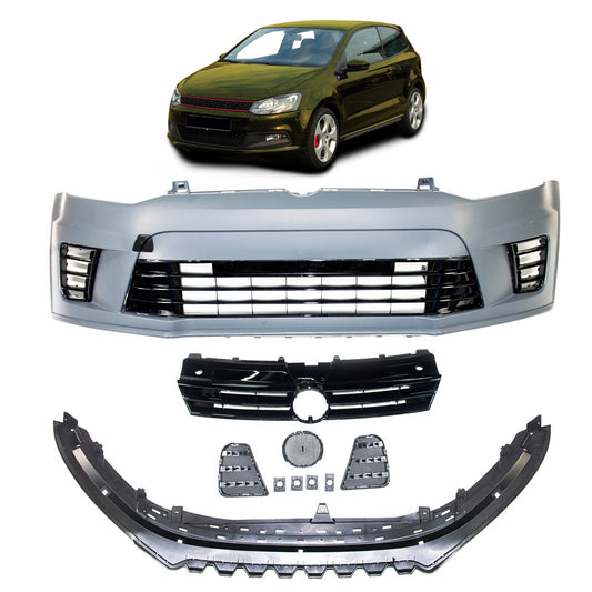 Frontstoßstange mit Grill passend für VW Polo V (6R, 6C) 2009-2017