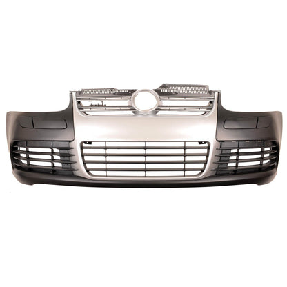 Frontstoßstange mit verchromtem Grill & SRA passend für VW Golf 5 2003-2009