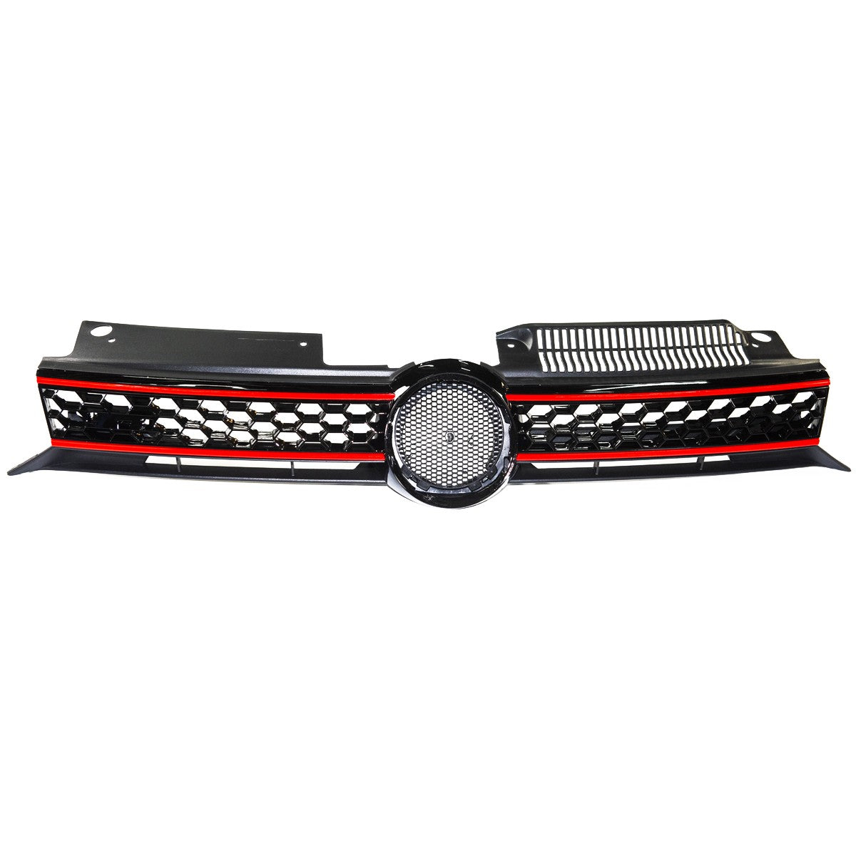 Frontstoßstange mit Grill und Nebelscheinwerfern passend für VW Golf 6 2008-2012