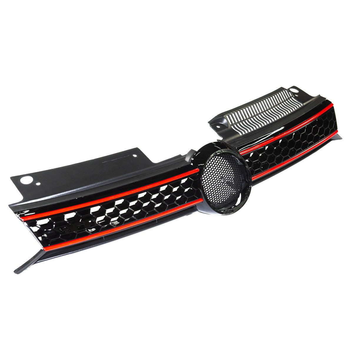 Frontstoßstange mit Grill und Nebelscheinwerfern passend für VW Golf 6 2008-2012