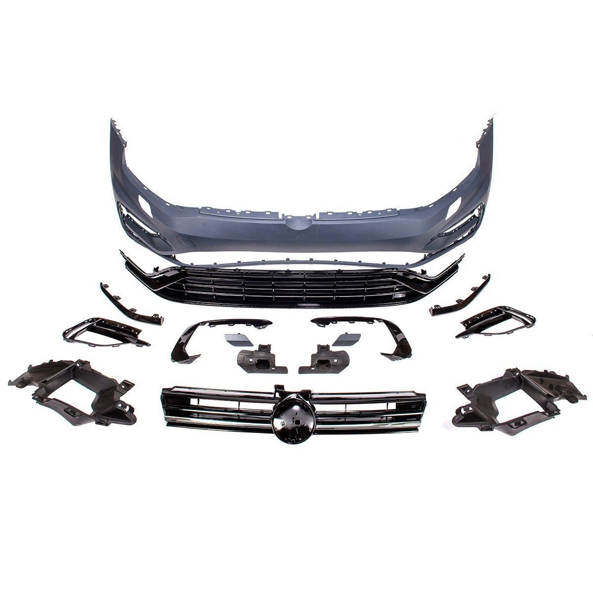 Frontstoßstange mit PDC SRA Grill passend für VW Golf 7 2012-2017