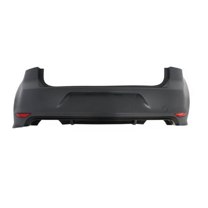 Sport Heckstoßstange mit Diffusor passend für VW Golf VII 2012-2017
