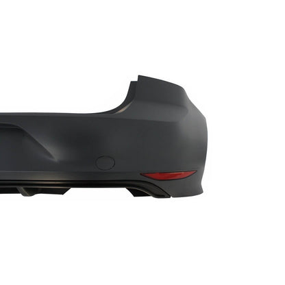 Sport Heckstoßstange mit Diffusor passend für VW Golf VII 2012-2017