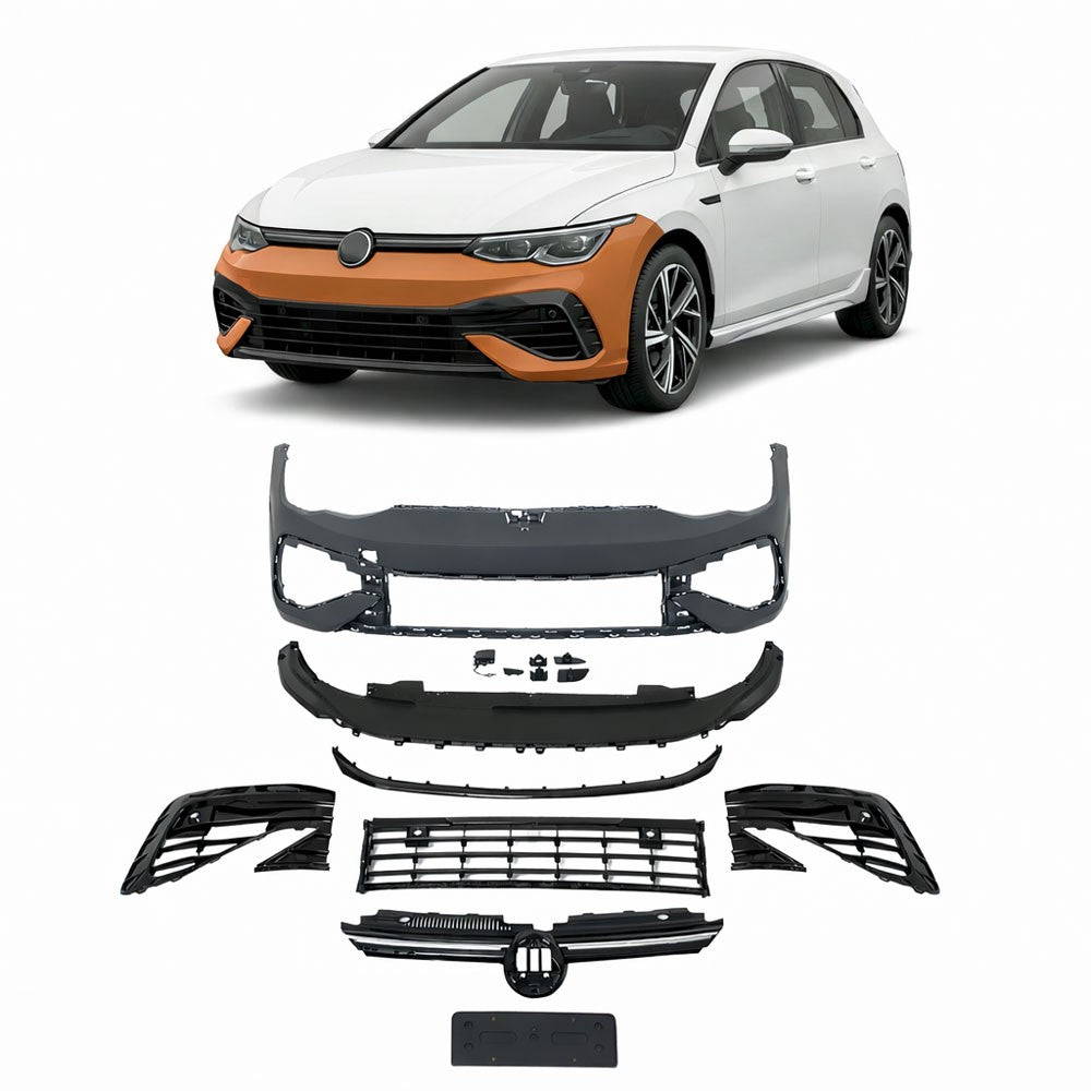 Frontstoßstange mit SRA passend für VW Golf 8 2019-2024