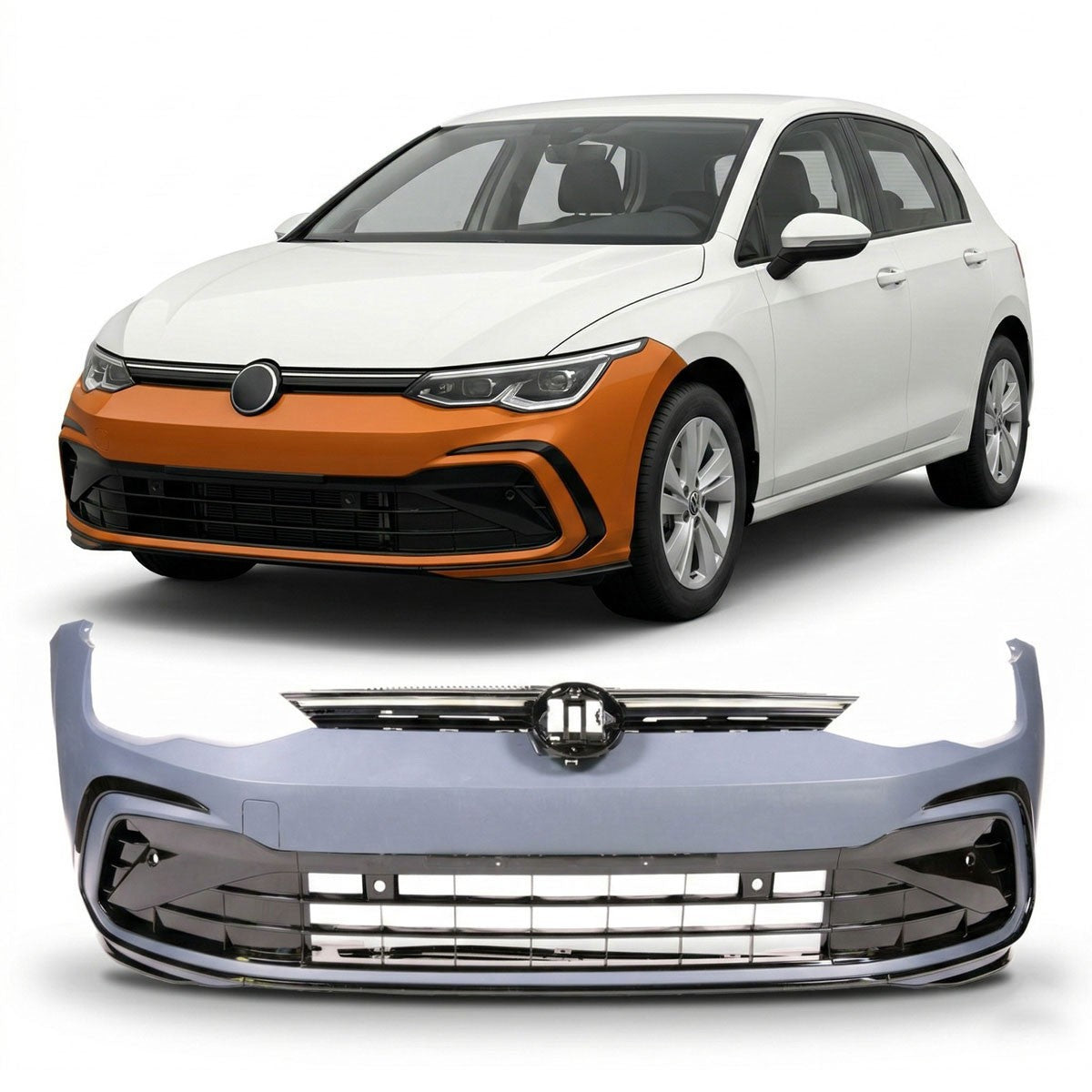 Frontstoßstange passend für VW Golf 8 2019-heute