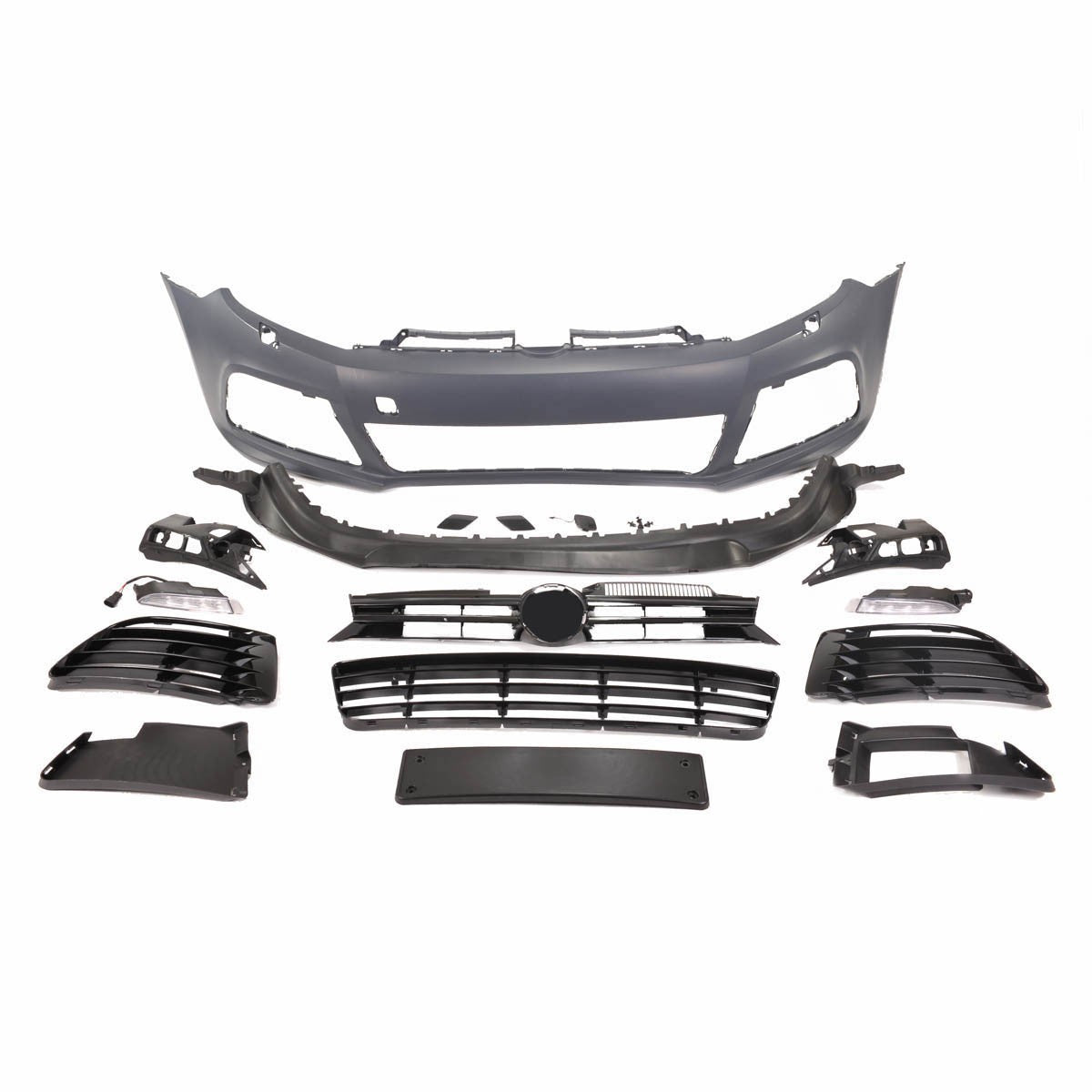 Frontstoßstange mit LED-Tagfahrlicht passend für VW Golf 6 2008-2014