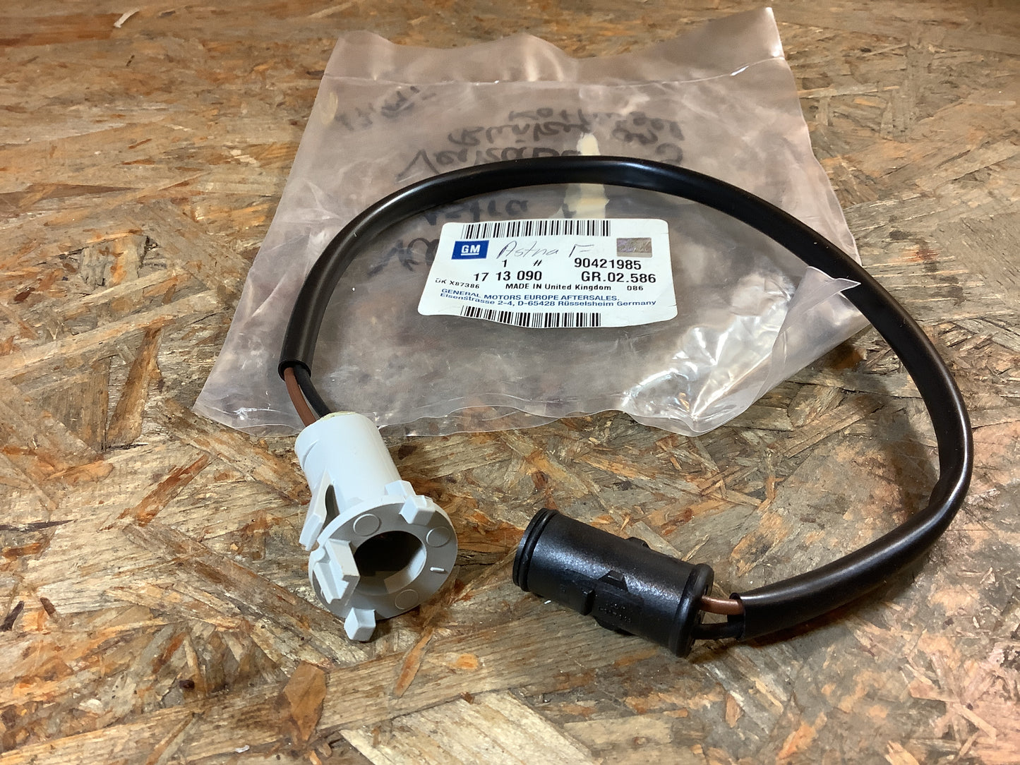 Vauxhall, Astra F Verkabelung Blinker an Kotflügel Original GM NEU