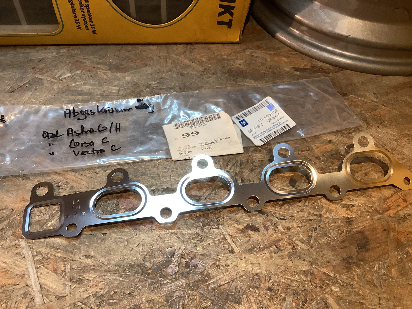 Opel Astra G/H, Corsa C, Vectra C Abgaskrümmer Original GM NEU