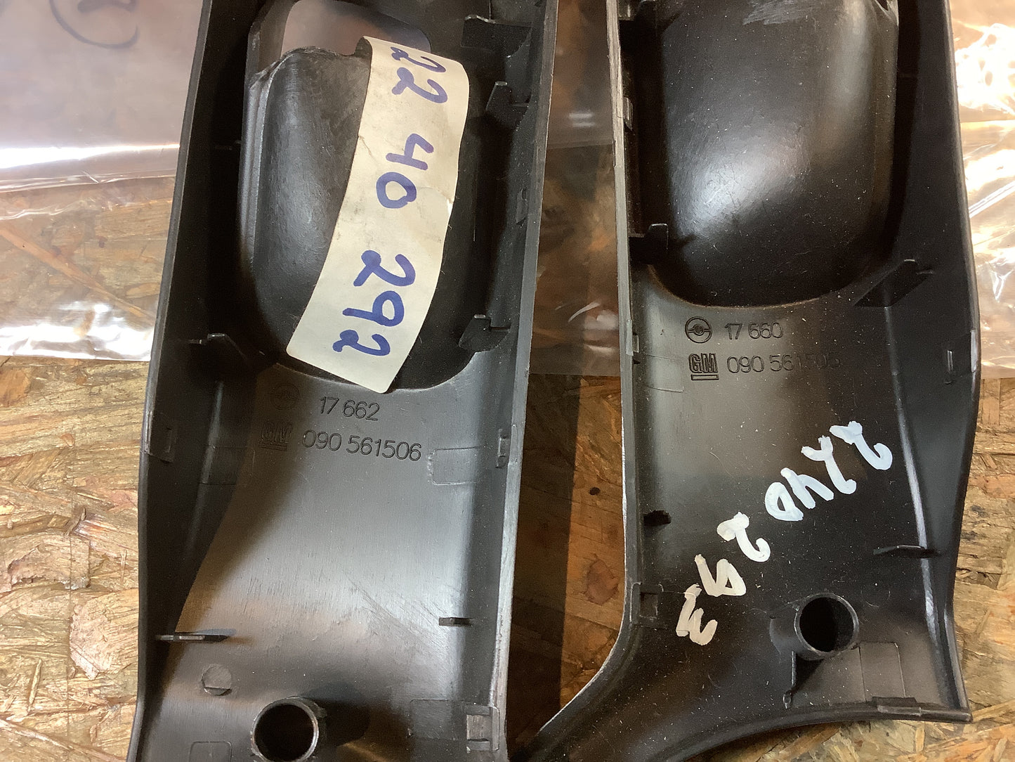 Astra G Türgriff Set, Abdeckung, vorne Innenausstattung (R+L) Original GM NEU