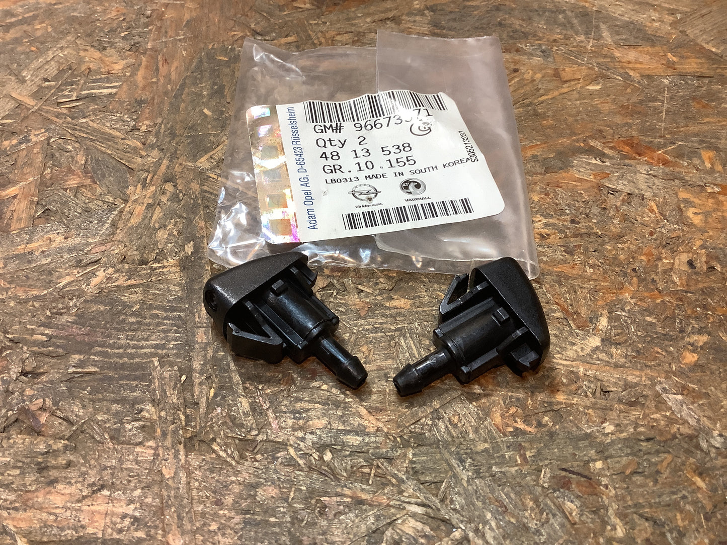 Opel Antara; Chevrolet Captiva Spritzdüsen, Scheibenwaschdüse Original GM NEU