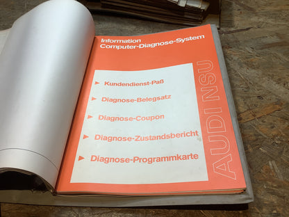 Technische Änderungen RO 80 & Aufbauanleitung Computer-Diagnose-Stand Audi NSU Ausgabe April 1973