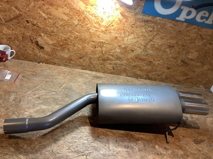 TA Technix Sportendschalldämpfer 2x76mm passend für BMW 3er Serie E46 Limousine, -Coupe, -Cabriolet, -Touring