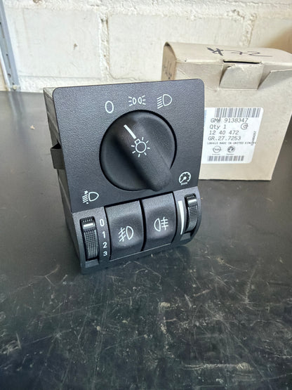 Original GM Opel Zafira A Lichtschalter NEU