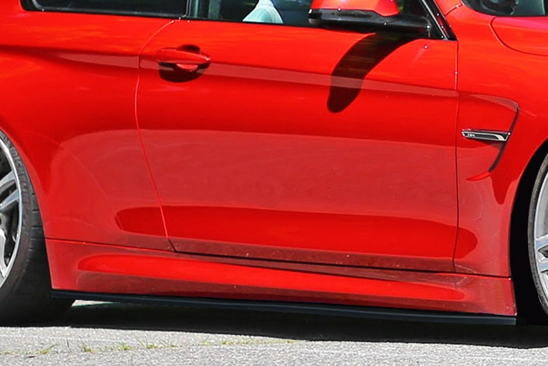 CUP Seitenschweller BMW M4, F82, F83 Ab Bj.: 2014 - Schwarz Matt