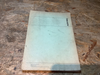 Audi NSU Vergleichsliste geänderter ET-Nummern aus dem Jahr 1970