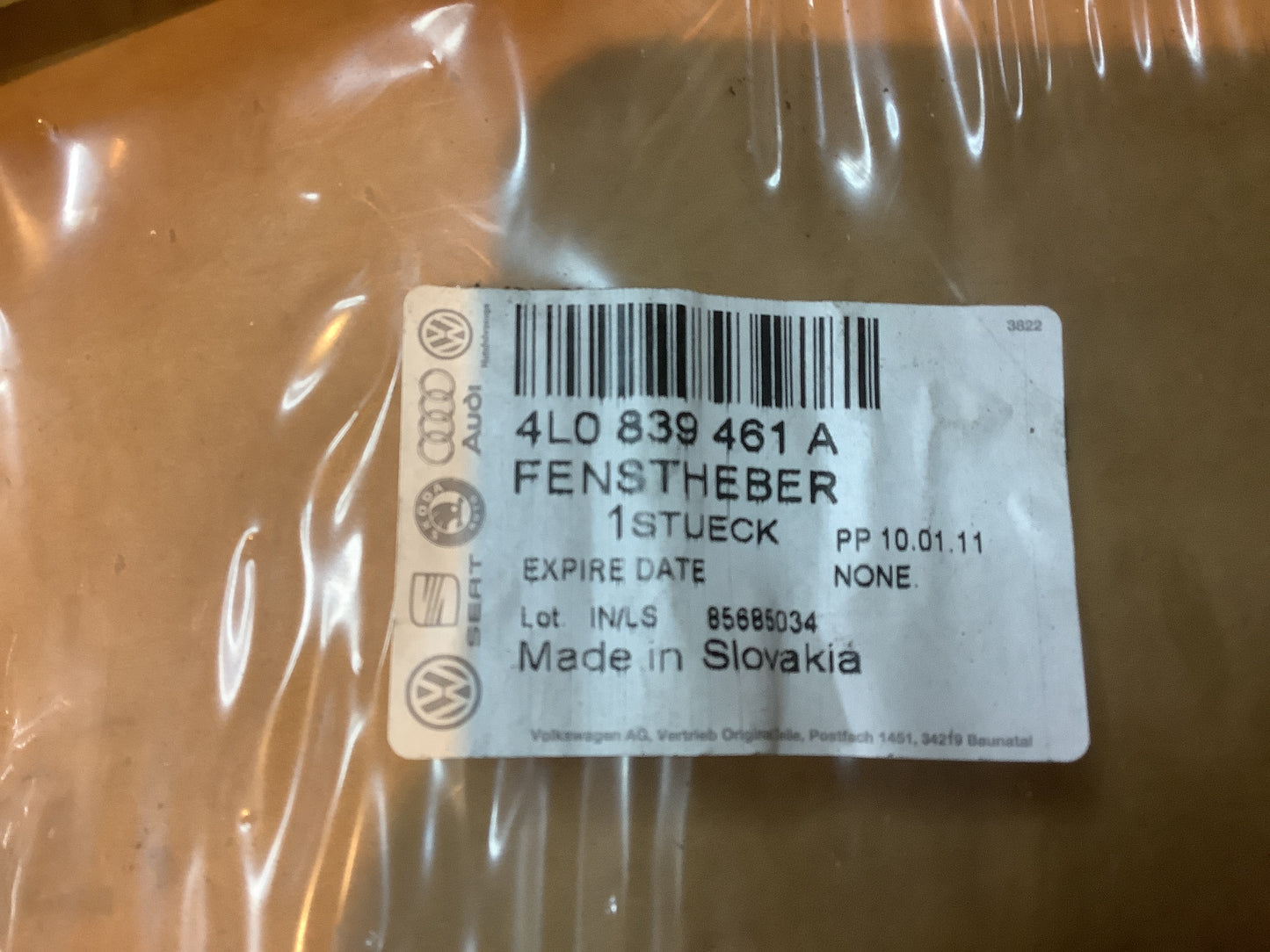 Audi Q7 (4LB) Bj. 2006-2015 Fensterheber Original VW NEU