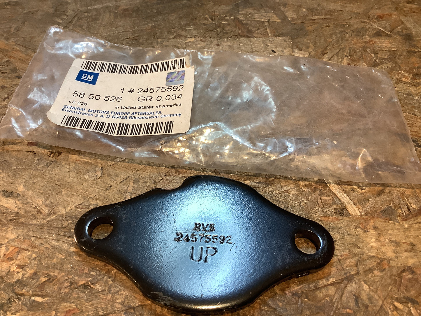 Opel Astra G, Zafira A Abdeckung Abgasrückführung Original GM NEU