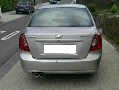 Deawoo Lacetti - Stufenheck/Kombi Endschalldämpfer - 2x80 Typ 13