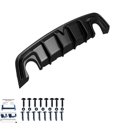 Heckdiffusor passend für Alfa Romeo Giulietta 2010-2020 v2 Hochglanz Schwarz