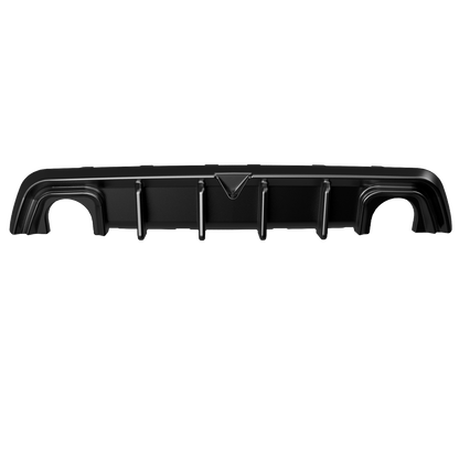 Heckdiffusor passend für Alfa Romeo Giulietta 2010-2020 v2 Hochglanz Schwarz