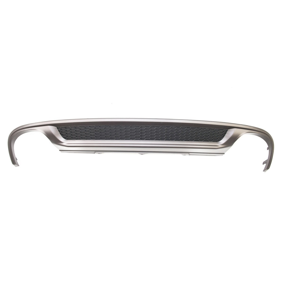 Heckstoßstange Diffusor Silbergrau passend für Audi A4 B8 8K 2012-2015