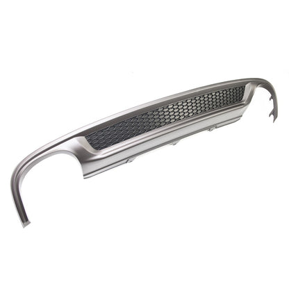 Heckstoßstange Diffusor Silbergrau passend für Audi A4 B8 8K 2012-2015