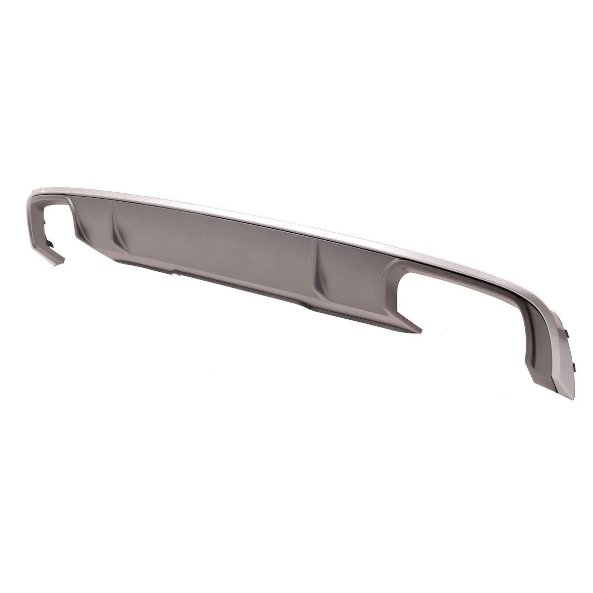 Heckdiffusor Silbergrau passend für Audi A4 B9 8W 2015-2019