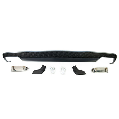 Heckdiffusor Silbergrau passend für Audi A6 C7 4G 2011-2014