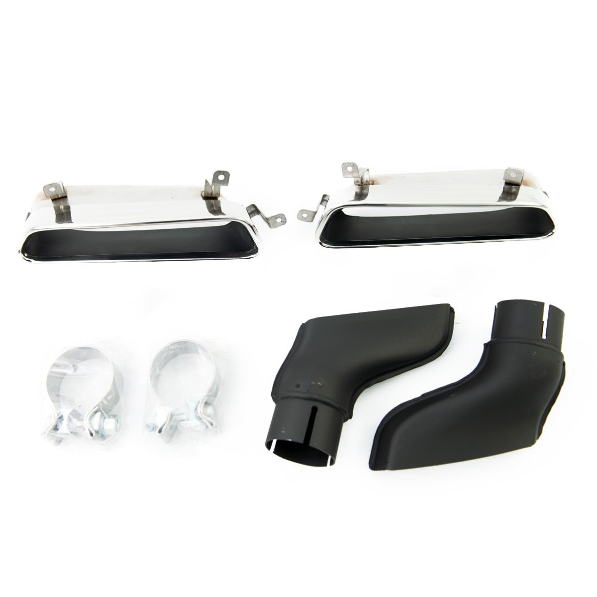 Heckdiffusor Silbergrau passend für Audi A6 C7 4G 2011-2014