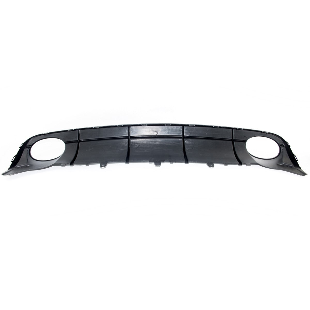 Heckdiffusor Silber Hochglanz Schwarz passend für Audi A6 C7 4G 2015-2018