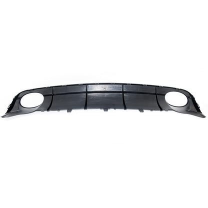 Heckdiffusor Silber Hochglanz Schwarz passend für Audi A6 C7 4G 2015-2018